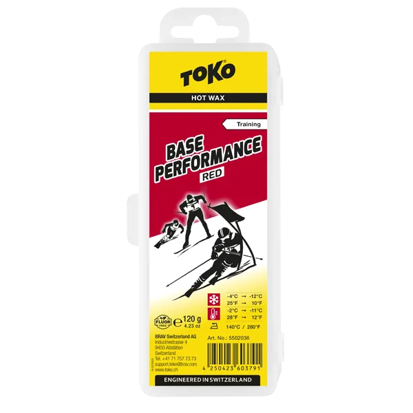 TOKO - Wachs Base Performance red 120g