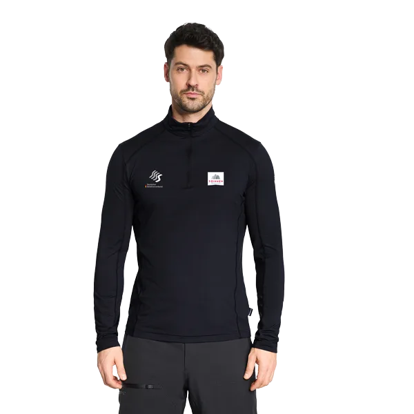 ZIENER - Skishirt JELANO man mit DSLV Logo und PREMIUM Partner - black
