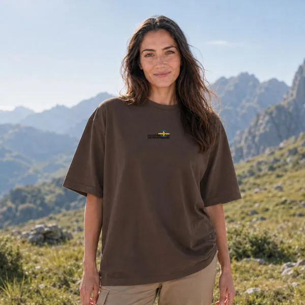 DSLV - Retro-Shirt braun
