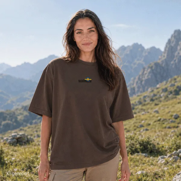DSLV - Retro-Shirt braun